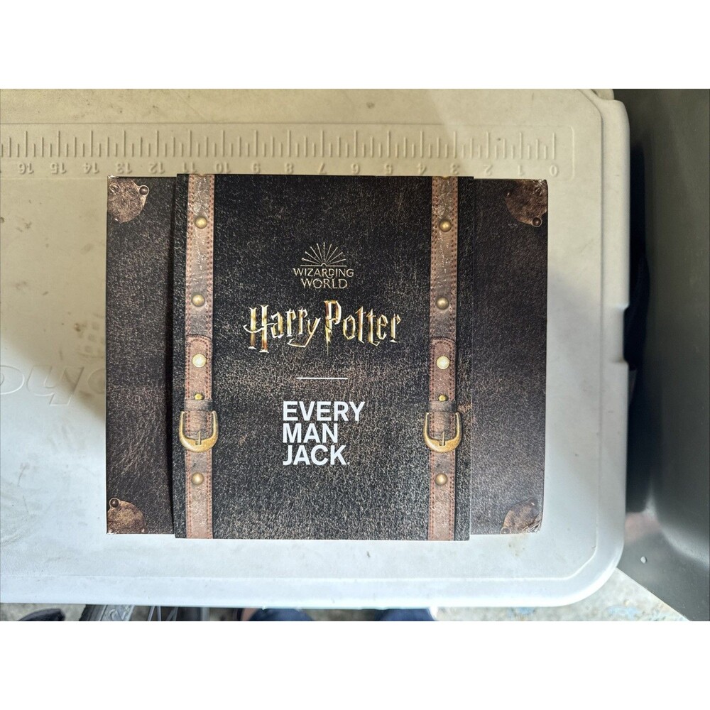 Wizarding World Harry Potter Every Man Jack Collectors Body Wash Gift Set NIB